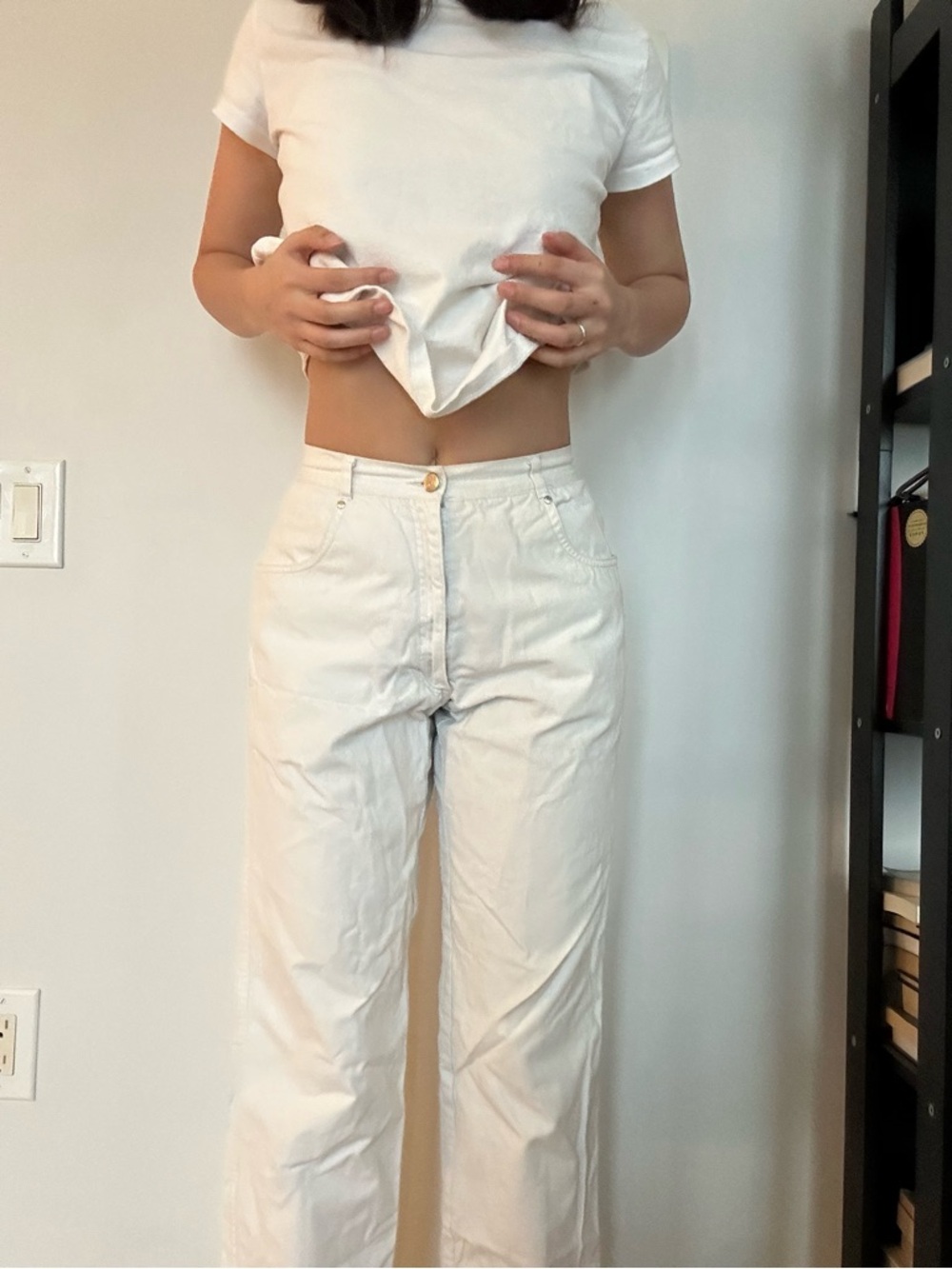 Vintage White Pant - Picture 2 of 6